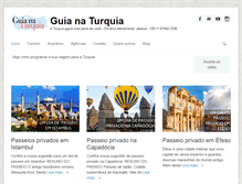 Tablet Screenshot of guianaturquia.com